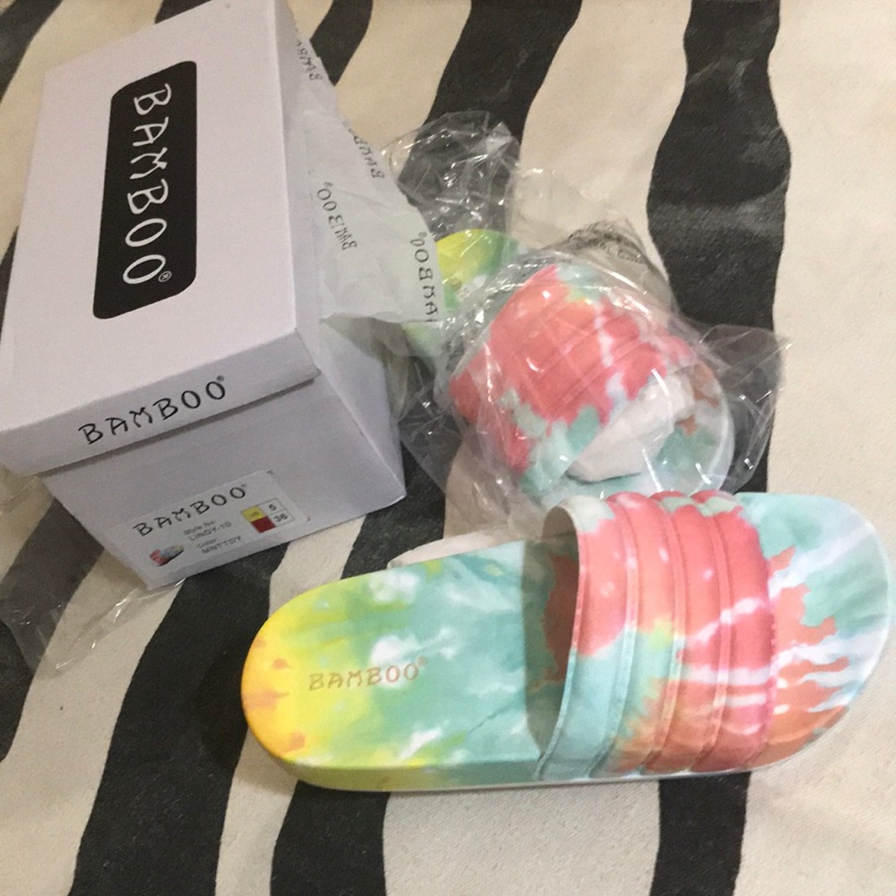 Tie Dye Slides